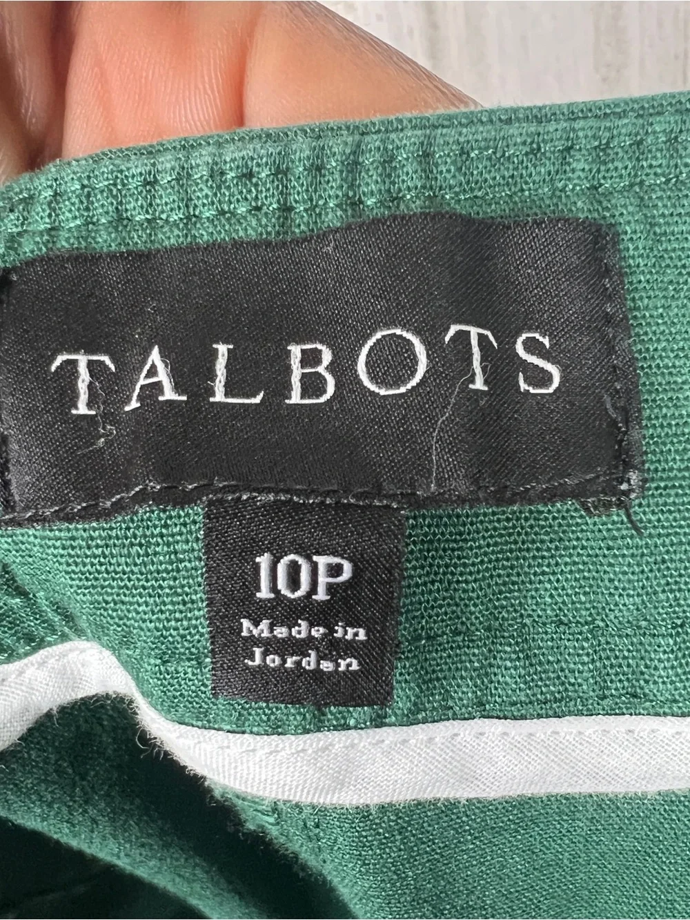 Talbots Sailor Pants Women’s Wide‎ Leg Crop Classic Size 10